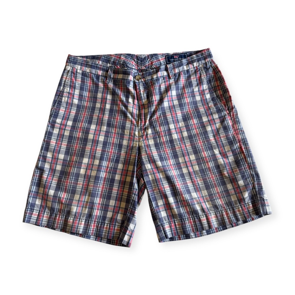 Vineyard Vines Men's Plaid Breaker Shorts, size 36